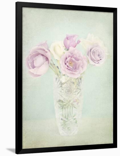 Vintage Flowers I-Shana Rae-Framed Giclee Print