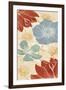 Vintage Flowers I-N. Harbick-Framed Art Print