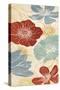 Vintage Flowers II-N. Harbick-Stretched Canvas