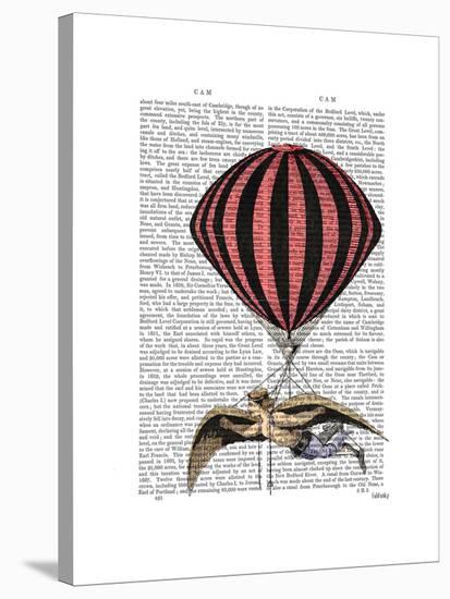 Vintage Flying Machine-Fab Funky-Stretched Canvas