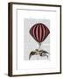 Vintage Flying Machine-Fab Funky-Framed Art Print