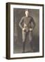 Vintage Football Player-null-Framed Art Print