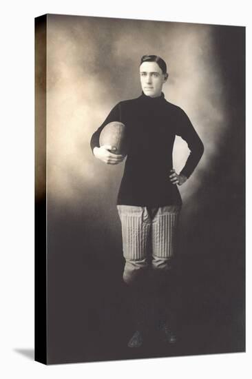 Vintage Football Player-null-Stretched Canvas