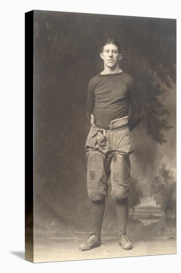 Vintage Football Player-null-Stretched Canvas