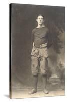 Vintage Football Player-null-Stretched Canvas