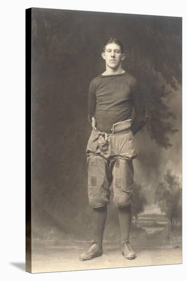 Vintage Football Player-null-Stretched Canvas