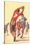 Vintage Football Player-null-Stretched Canvas