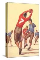 Vintage Football Player-null-Stretched Canvas