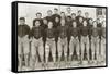 Vintage Football Team-null-Framed Stretched Canvas