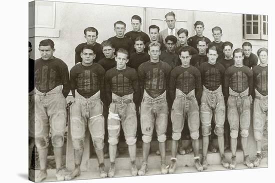 Vintage Football Team-null-Stretched Canvas