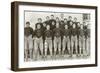 Vintage Football Team-null-Framed Art Print