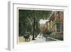 Vintage Franklin Street, Richmond-null-Framed Art Print