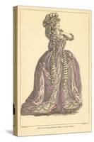 Vintage French Fashion Illustration-null-Stretched Canvas