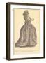 Vintage French Fashion Illustration-null-Framed Art Print