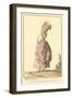 Vintage French Fashion Illustration-null-Framed Art Print