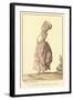 Vintage French Fashion Illustration-null-Framed Art Print