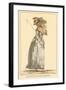 Vintage French Fashion Illustration-null-Framed Art Print