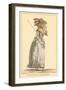 Vintage French Fashion Illustration-null-Framed Art Print