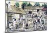 Vintage French Postcard, C1900-null-Mounted Giclee Print
