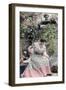 Vintage French Postcard, C1900-null-Framed Giclee Print