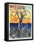 Vintage French Poster of a Goddess with a Bicycle, C.1898-Pal-Framed Stretched Canvas