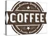 Vintage Fresh Coffee Label Stamp-daveh900-Stretched Canvas