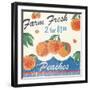 Vintage Fruit Square IV-Hugo Wild-Framed Art Print