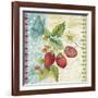 Vintage Fruit-Strawberries-Jean Plout-Framed Giclee Print