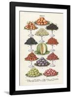 Vintage Fruit-The Vintage Collection-Framed Giclee Print