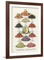 Vintage Fruit-The Vintage Collection-Framed Giclee Print