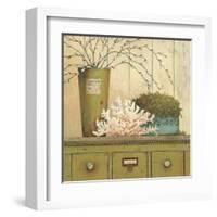 Vintage Garden 1-Arnie Fisk-Framed Art Print