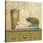 Vintage Garden 1-Arnie Fisk-Stretched Canvas