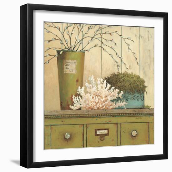 Vintage Garden 1-Arnie Fisk-Framed Art Print