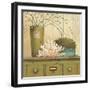 Vintage Garden 1-Arnie Fisk-Framed Art Print