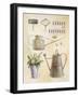 Vintage Garden Poster-Angela Staehling-Framed Art Print