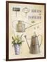 Vintage Garden Poster-Angela Staehling-Framed Art Print