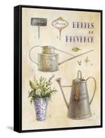 Vintage Garden Poster-Angela Staehling-Framed Stretched Canvas