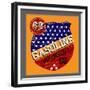 Vintage Gasoline & Motor Oil | T-Shirt Printing-emeget-Framed Premium Giclee Print