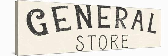 Vintage General Store Sign-Wild Apple Portfolio-Stretched Canvas