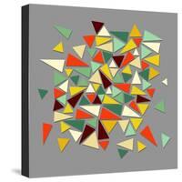 Vintage Geometric Elements-cienpies-Stretched Canvas