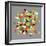 Vintage Geometric Elements-cienpies-Framed Art Print