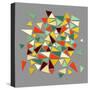 Vintage Geometric Elements-cienpies-Stretched Canvas