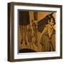 Vintage Girlwear 1925 (Yellow)-Jean-François Dupuis-Framed Art Print