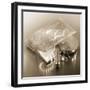 Vintage Glamour Evening Bag and Compact-Julie Greenwood-Framed Art Print