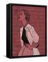 Vintage Glamour II-Lisa Ven Vertloh-Framed Stretched Canvas