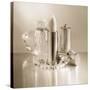 Vintage Glamour Lipstick and Perfume-Julie Greenwood-Stretched Canvas