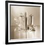 Vintage Glamour Lipstick and Perfume-Julie Greenwood-Framed Art Print