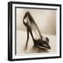 Vintage Glamour Shoe-Julie Greenwood-Framed Art Print