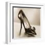 Vintage Glamour Shoe-Julie Greenwood-Framed Art Print