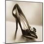 Vintage Glamour Shoe-Julie Greenwood-Mounted Art Print